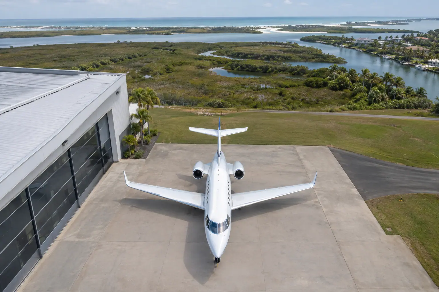 Ramp at Boca Raton Airport