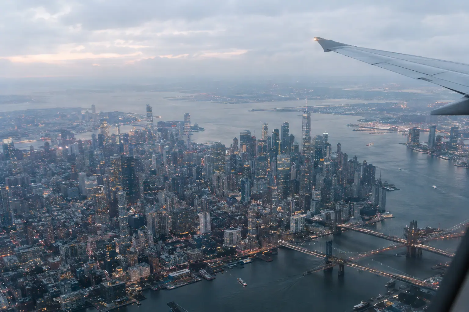 New York from the air