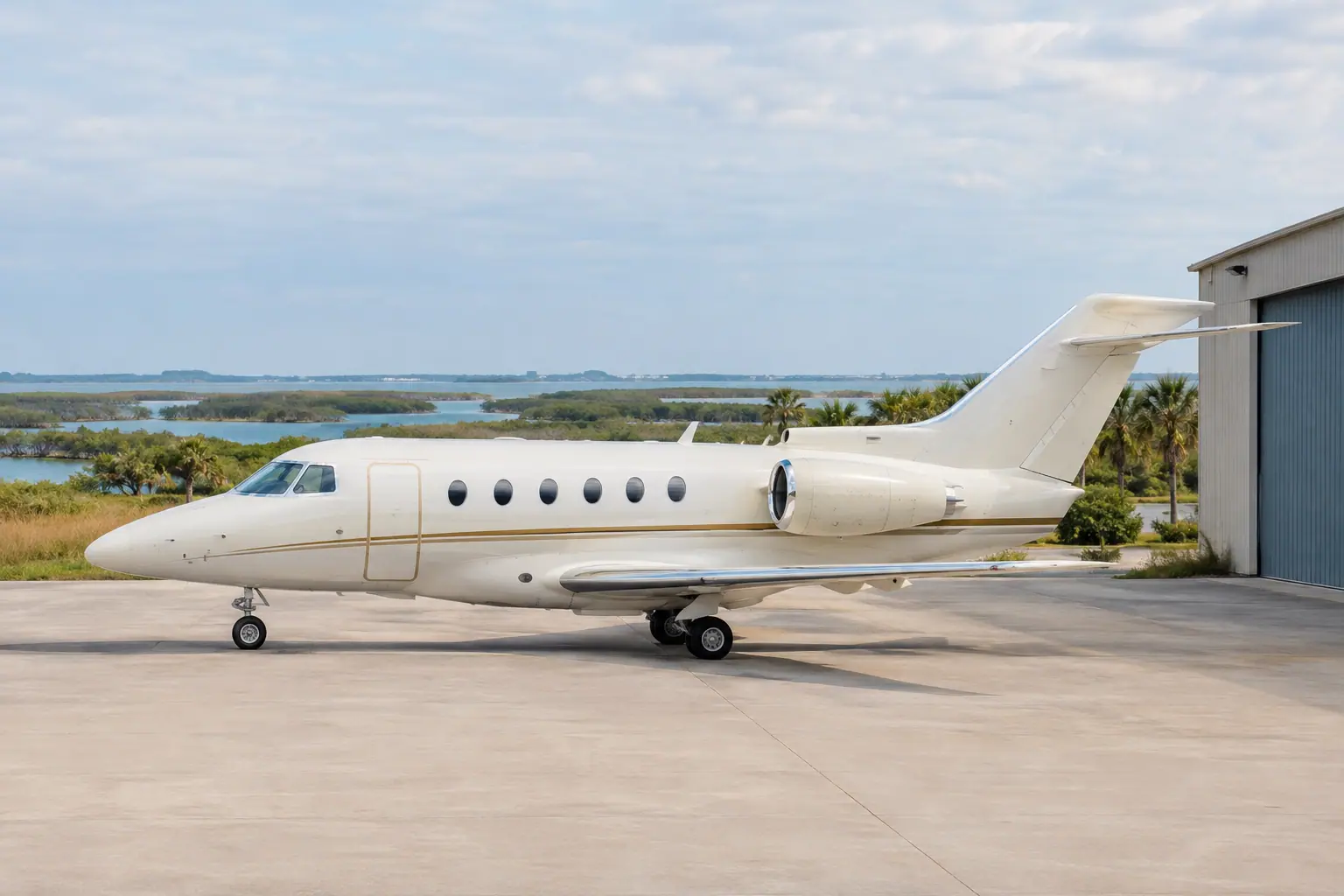 Ramp at Fort Lauderdale Executive Airport